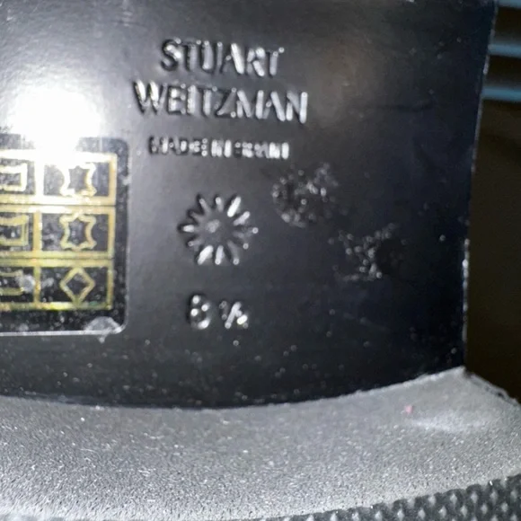 Stuart Weitzman Ultra Lift Presley Indigo Croc Boot’s 8.5 - Picture 6 of 6